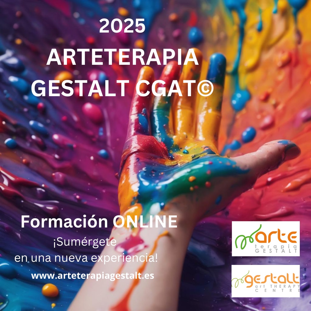 imagen: 2025-2026  Formacin ONLINE- Arteterapia Gestalt CGAT - Capability Art Therapy